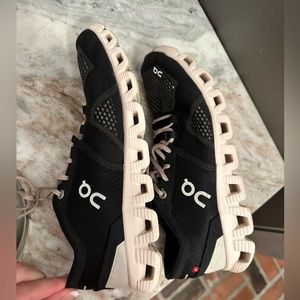 Black and tan OnCloud Shoes